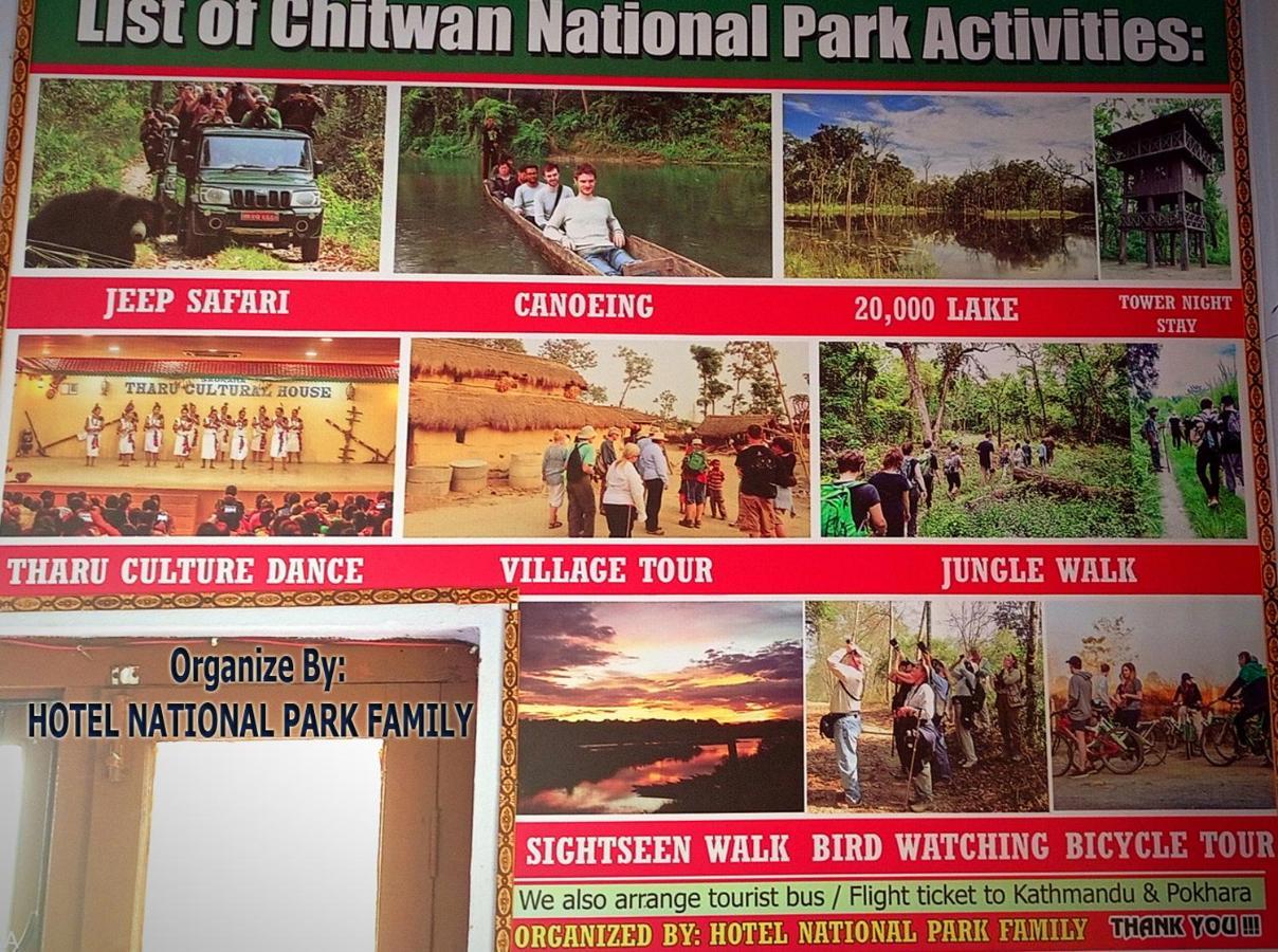 Hotel National Park Sauraha- Homely Stay And Peaceful Location With Jungle Safari Arrangements Eksteriør billede