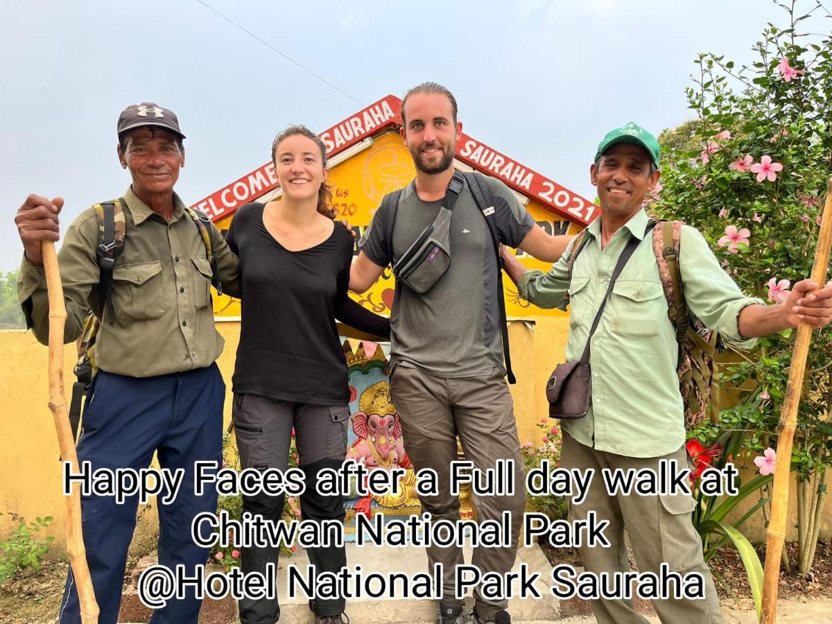 Hotel National Park Sauraha- Homely Stay And Peaceful Location With Jungle Safari Arrangements Eksteriør billede