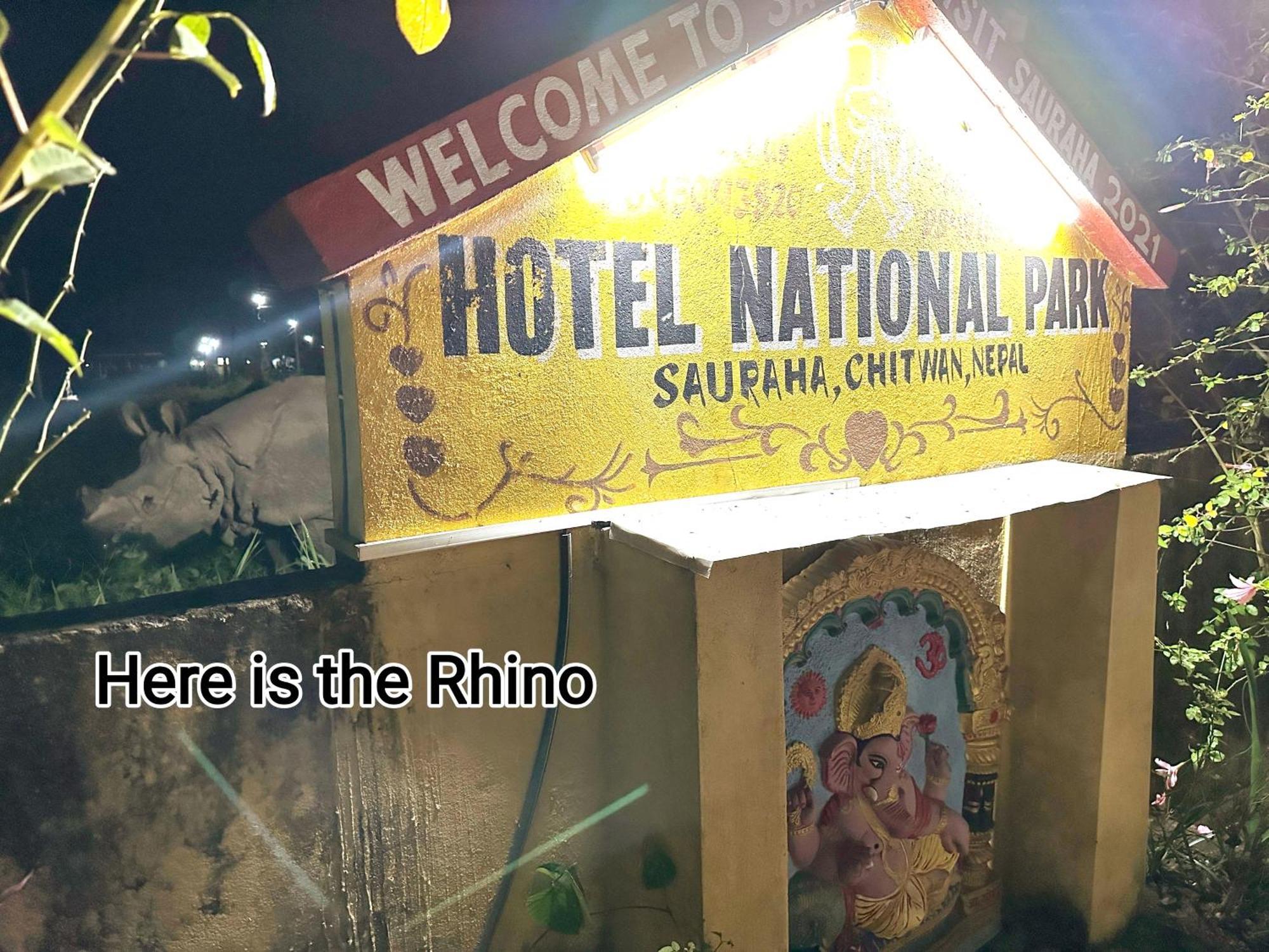 Hotel National Park Sauraha- Homely Stay And Peaceful Location With Jungle Safari Arrangements Eksteriør billede