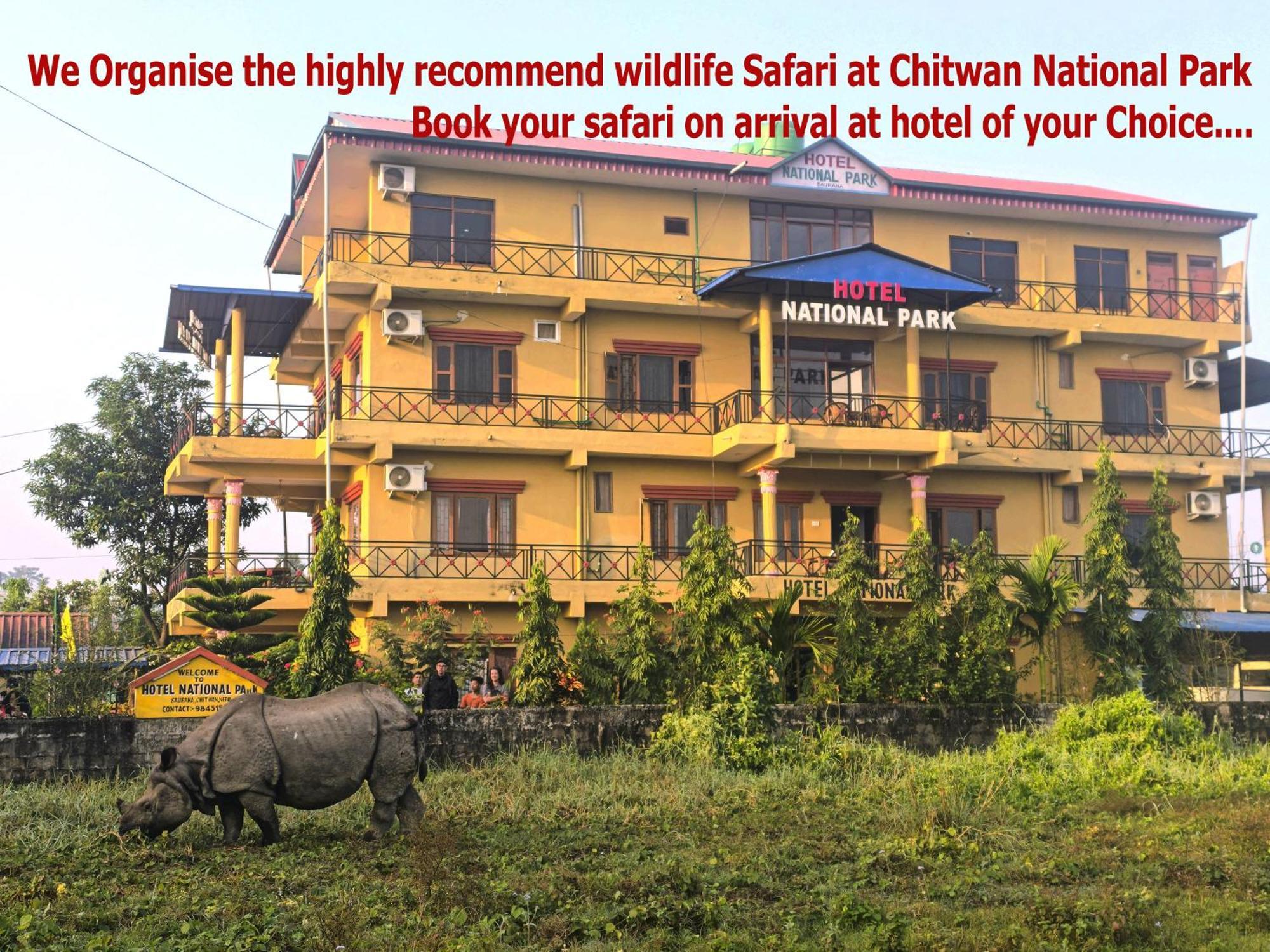 Hotel National Park Sauraha- Homely Stay And Peaceful Location With Jungle Safari Arrangements Eksteriør billede